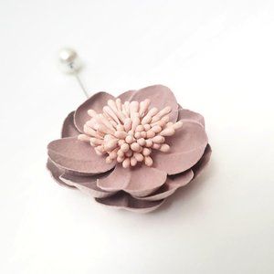 Elegant Flower Brooch